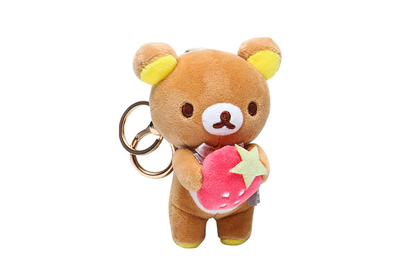 钥匙扣毛绒熊仔玩具定制