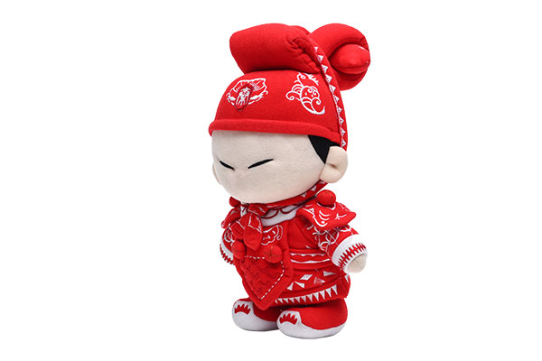 秦兵毛绒公仔玩具