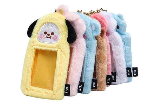 毛绒卡片包收纳包