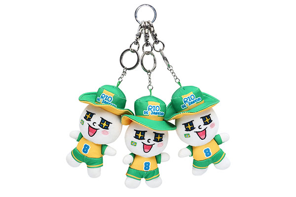 IP定制星座玩具挂件钥匙扣