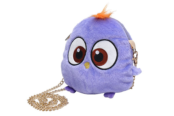 单肩斜挎包毛绒包包定制