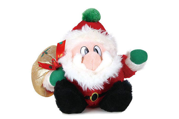 圣诞老人毛绒礼品玩具定制
