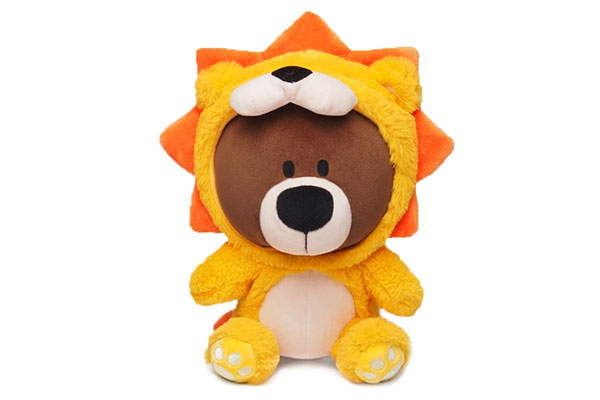 奇特造型毛绒玩具熊