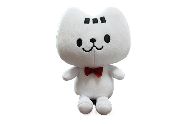 白猫毛绒公仔定制