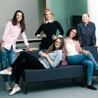 HR team photo